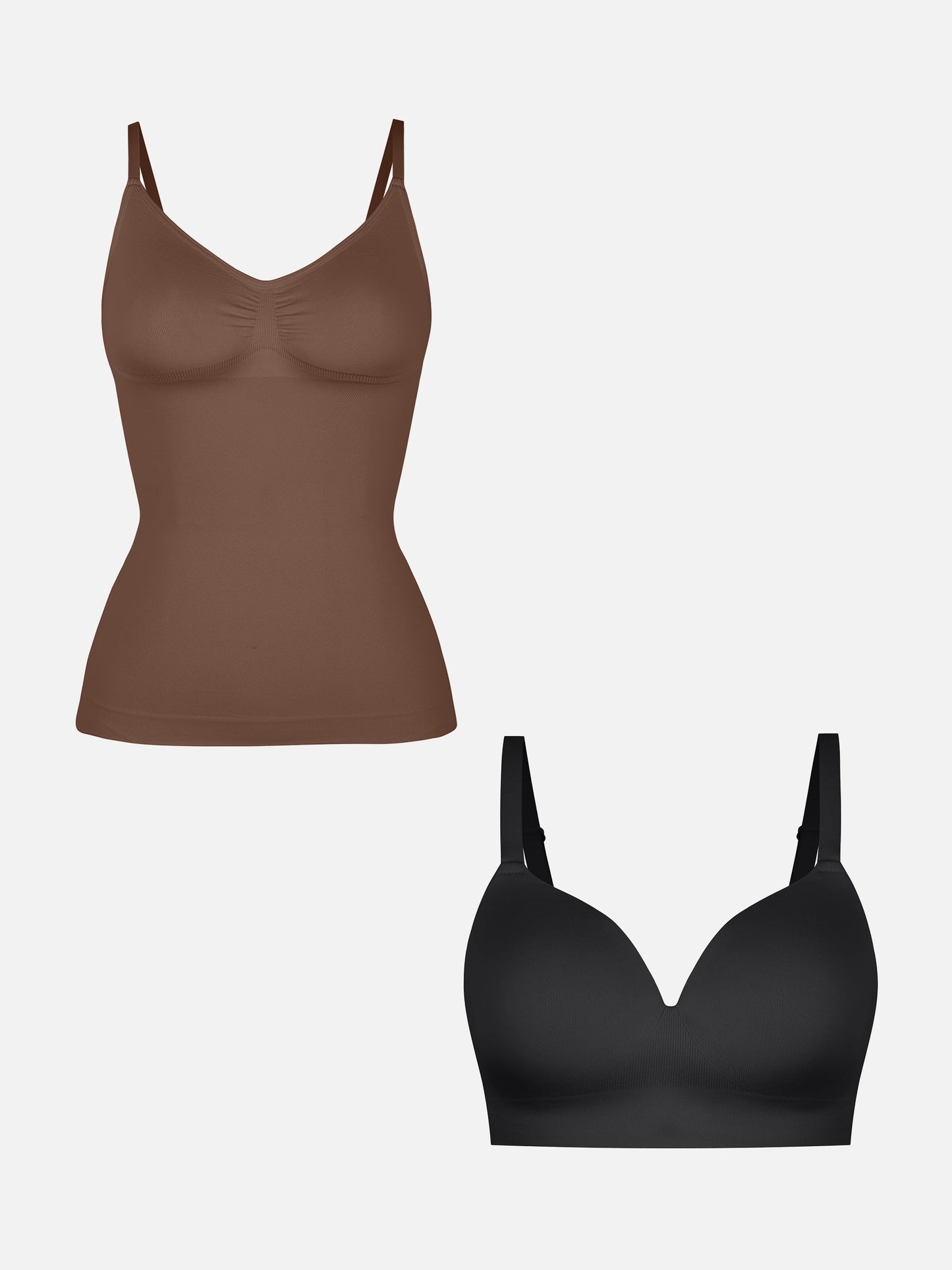MyCurve Push-Up Seamless Bra + Shaper Tank Top