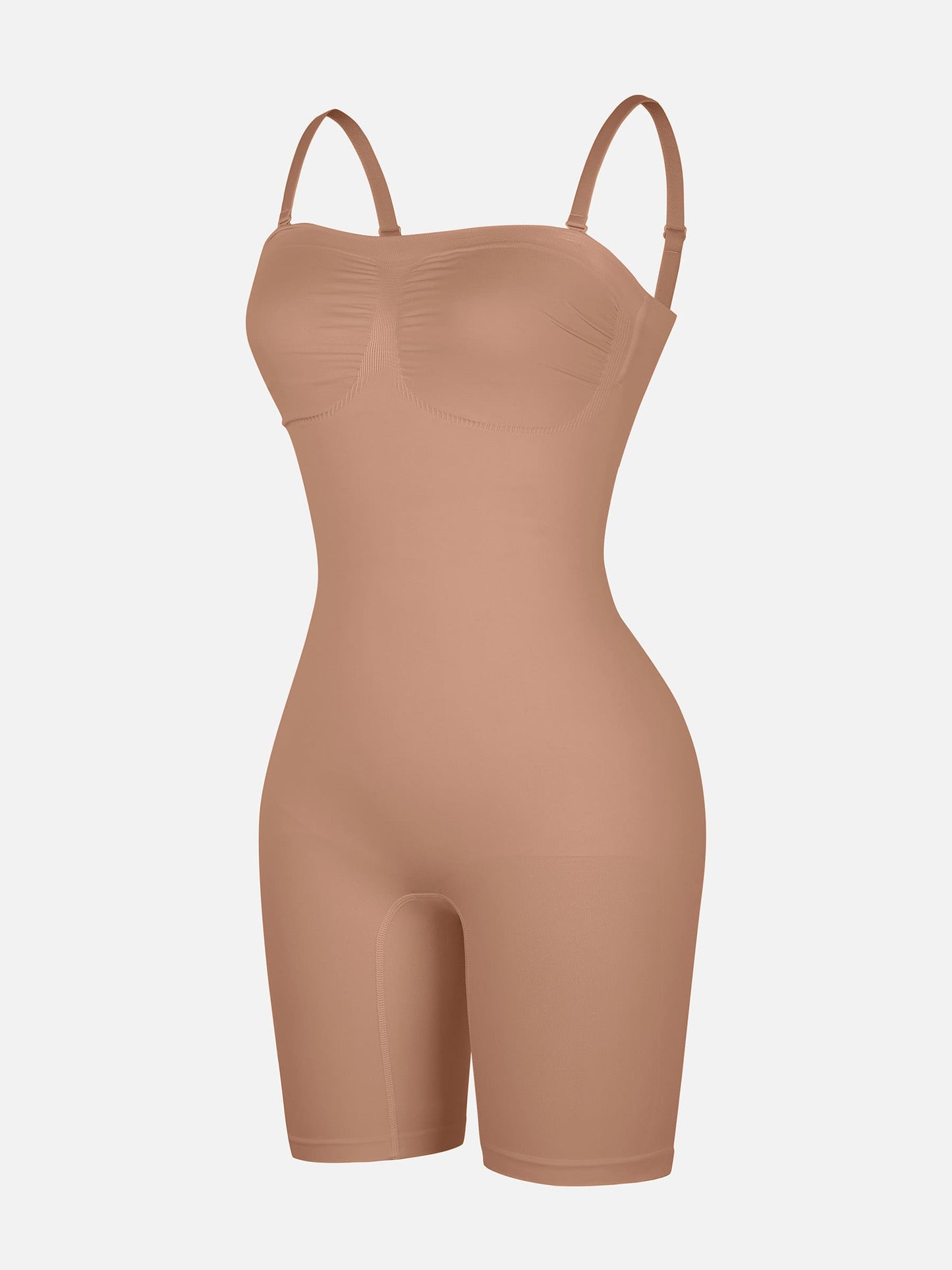 MyCurve Strapless Seamless Bodysuit with Removable Straps