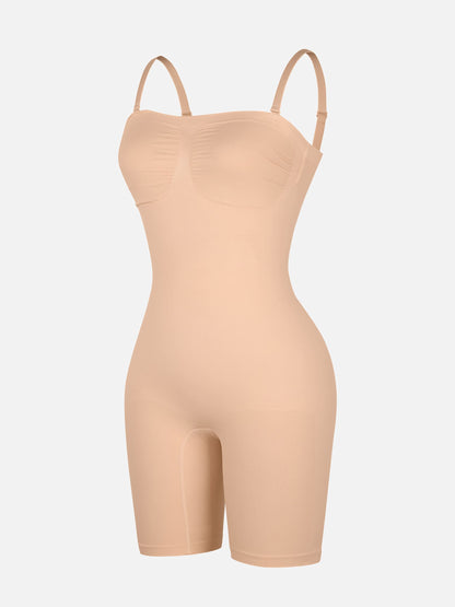 MyCurve Strapless Seamless Bodysuit with Removable Straps