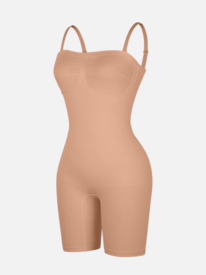 MyCurve Strapless Seamless Bodysuit with Removable Straps