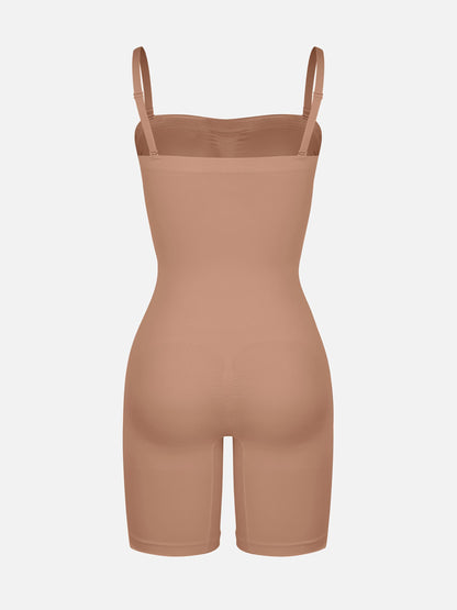 MyCurve Strapless Seamless Bodysuit with Removable Straps