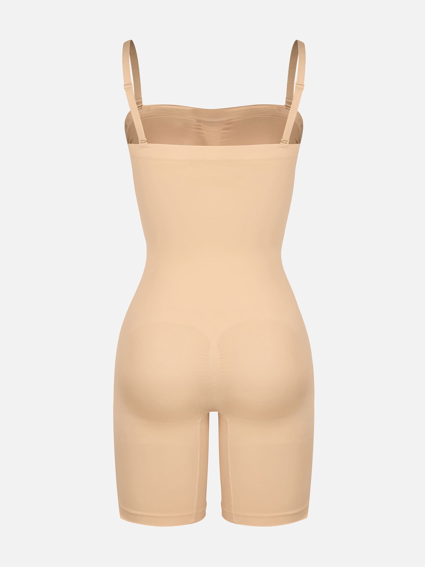 MyCurve Strapless Seamless Bodysuit with Removable Straps