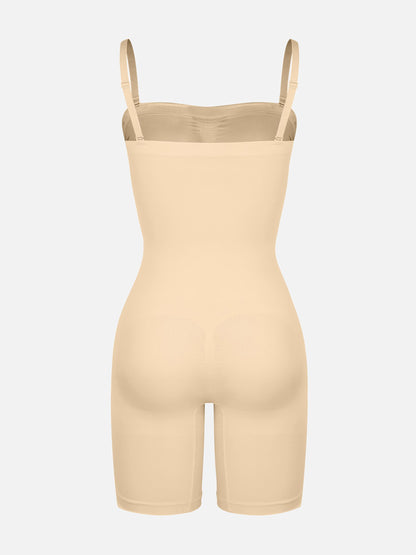 MyCurve Strapless Seamless Bodysuit with Removable Straps
