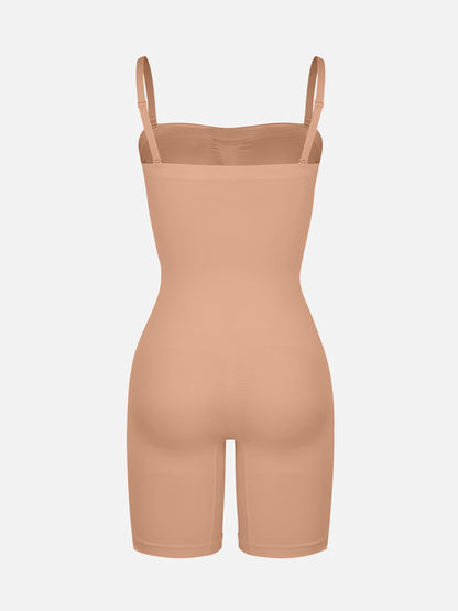 MyCurve Strapless Seamless Bodysuit with Removable Straps