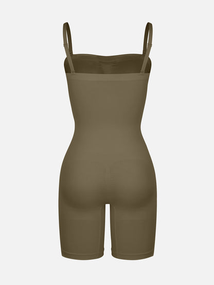 MyCurve Strapless Seamless Bodysuit with Removable Straps