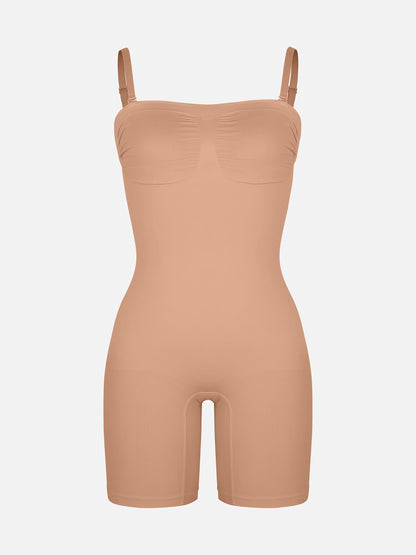 MyCurve Strapless Seamless Bodysuit with Removable Straps