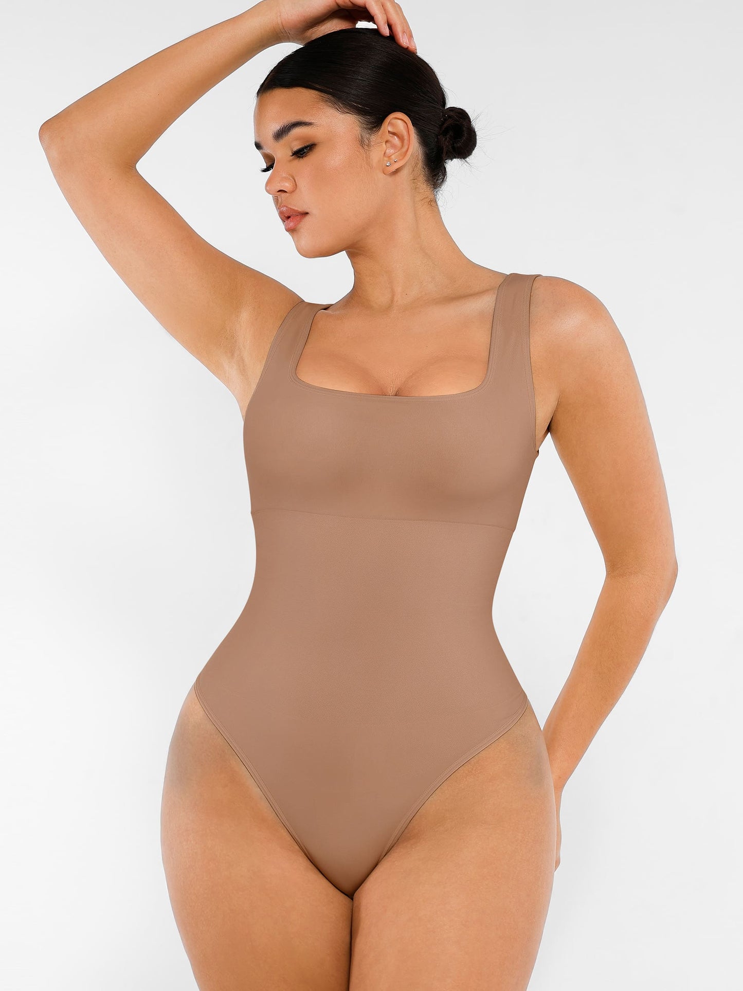 MyCurve Seamless Shapewear Thong Bodysuit
