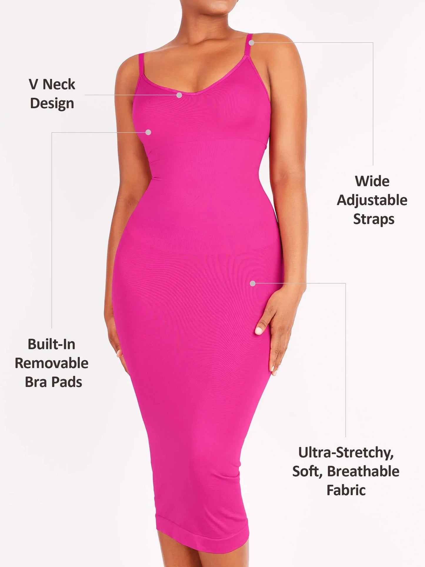 MyCurve Seamless Padded Slimming Dress