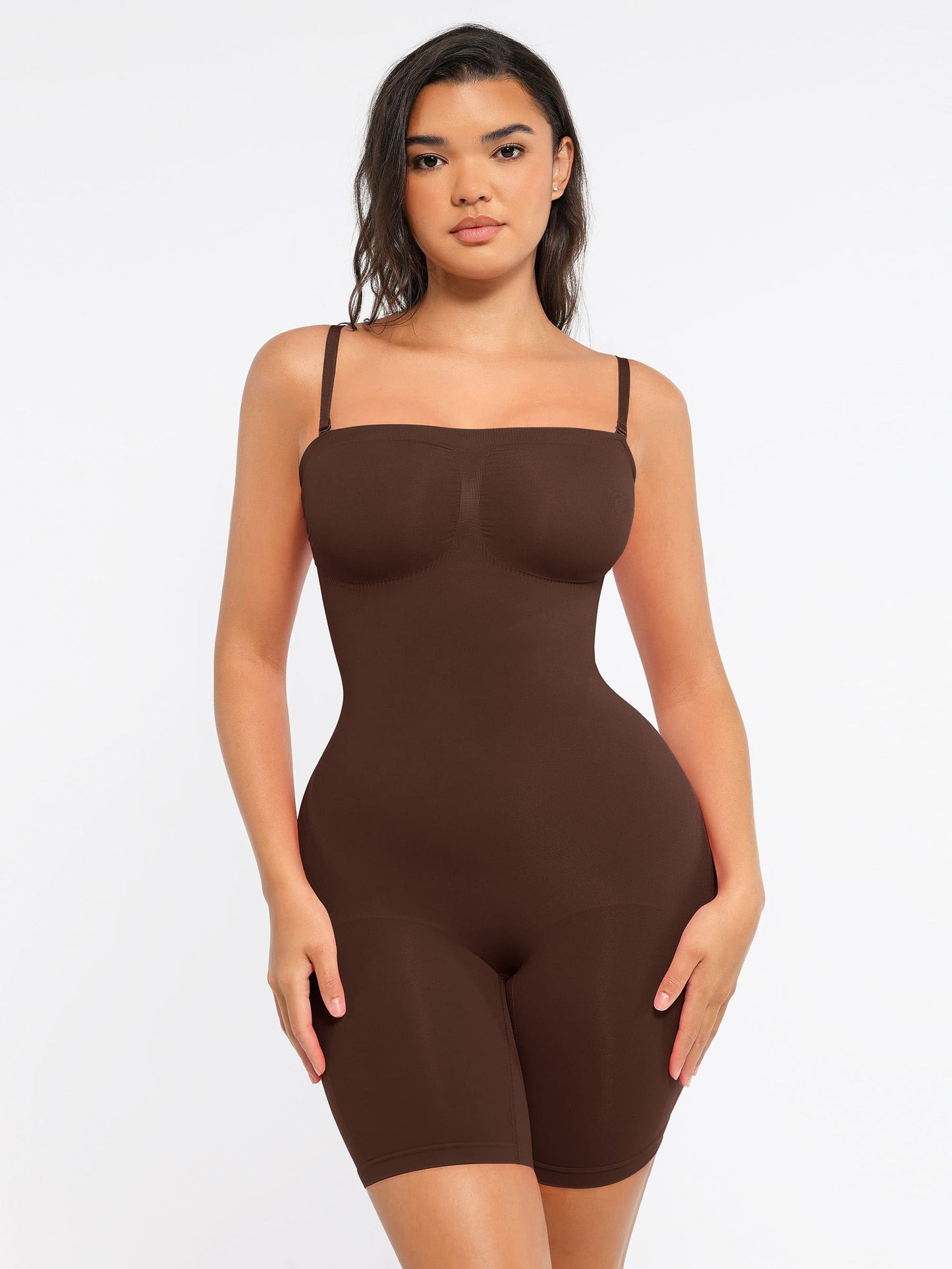 MyCurve Strapless Seamless Bodysuit with Removable Straps