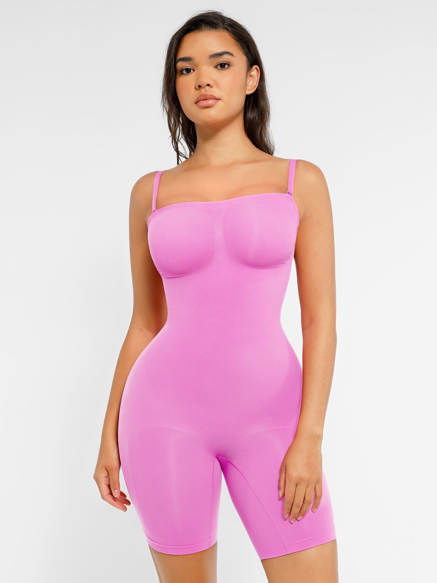 MyCurve Strapless Seamless Bodysuit with Removable Straps