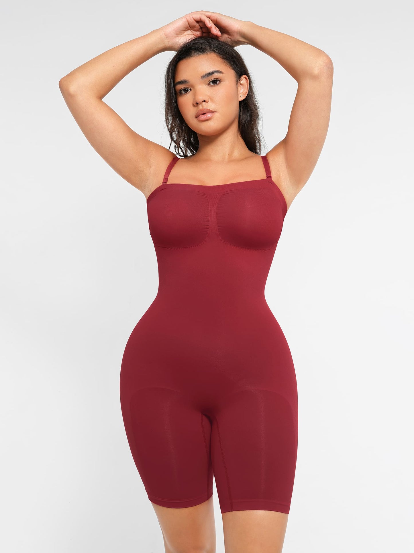 MyCurve Strapless Seamless Bodysuit with Removable Straps