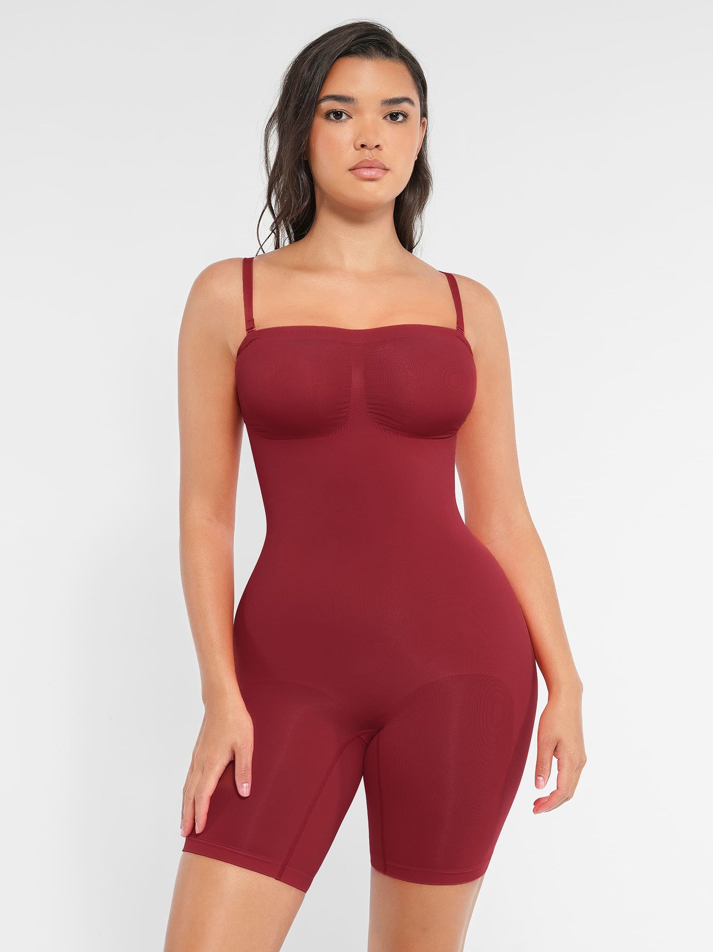MyCurve Strapless Seamless Bodysuit with Removable Straps