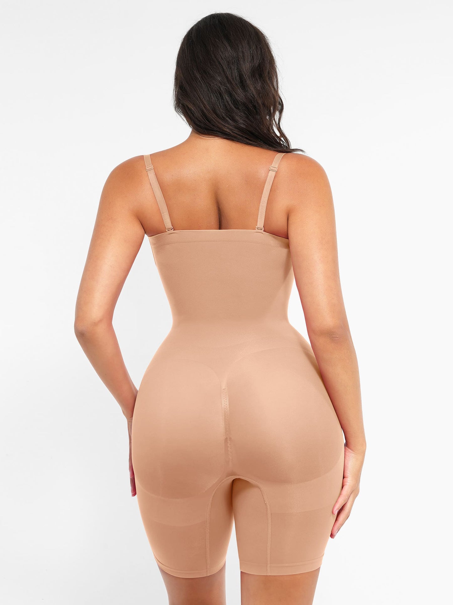 MyCurve Strapless Seamless Bodysuit with Removable Straps