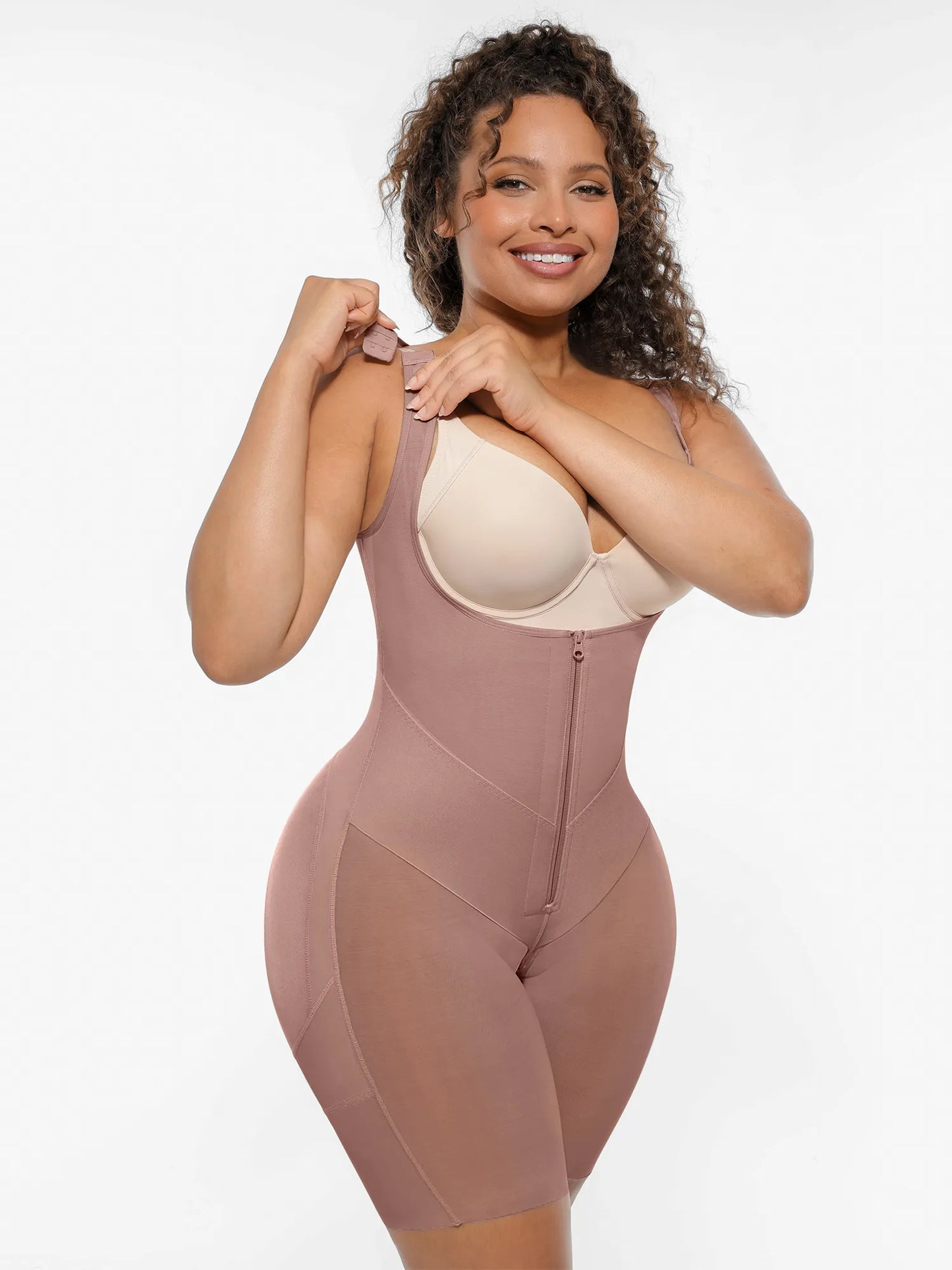 MyCurve U-Shaped Faja Tummy Control Butt Lift Bodysuit