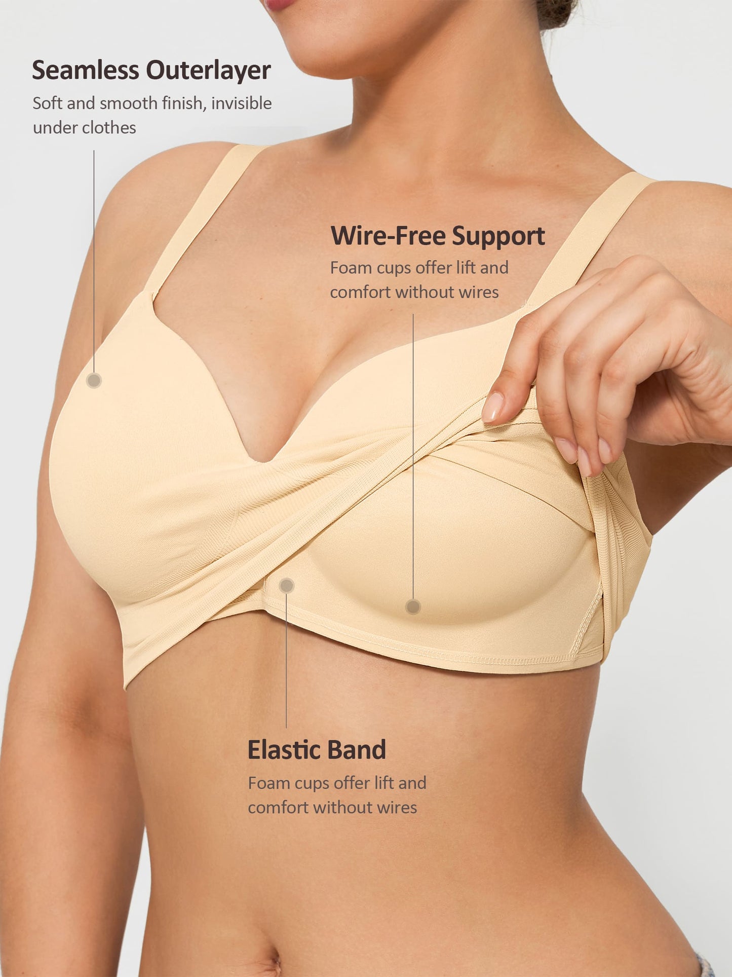 MyCurve Seamless Shaper Dress + Push-Up Seamless Bra