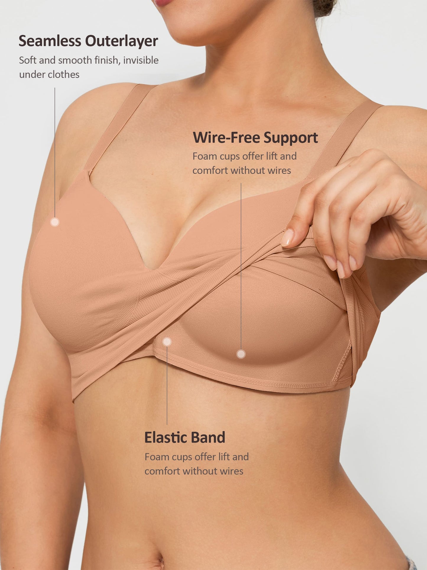 MyCurve Push-Up Seamless Bra + Shaper Tank Top