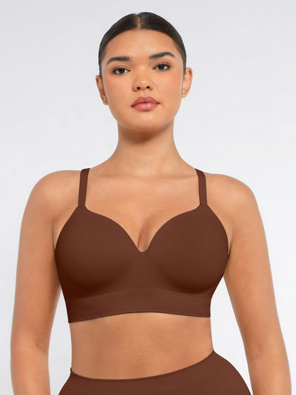 MyCurve Wireless Push-Up Seamless Full Coverage Bra Bundle