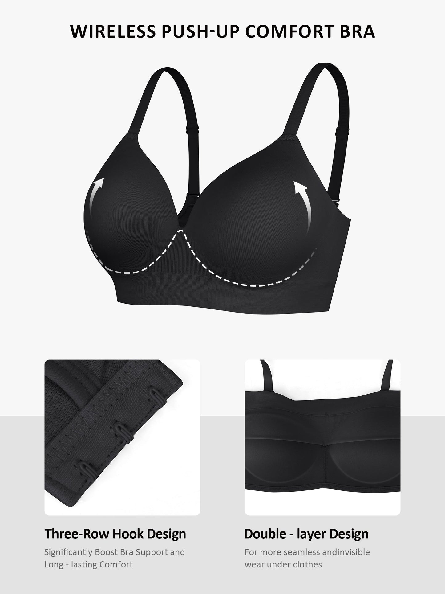 MyCurve Seamless Shaper Dress + Push-Up Seamless Bra