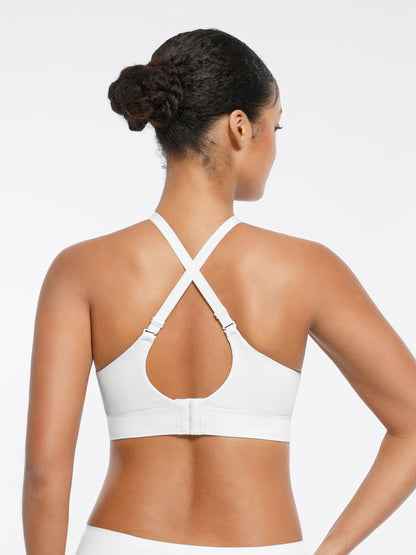 MyCurve Wireless Seamless Push-Up V-neck Bra