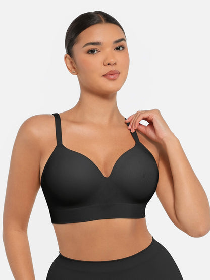 MyCurve Wireless Push-Up Seamless Full Coverage Bra Bundle