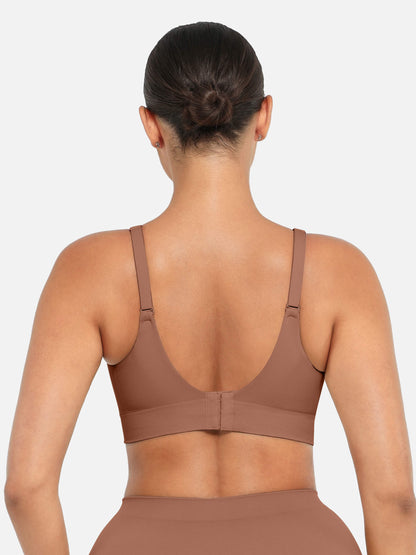 MyCurve 1 V Neck Shaping Bodysuit + 1 Push-Up Seamless Bra