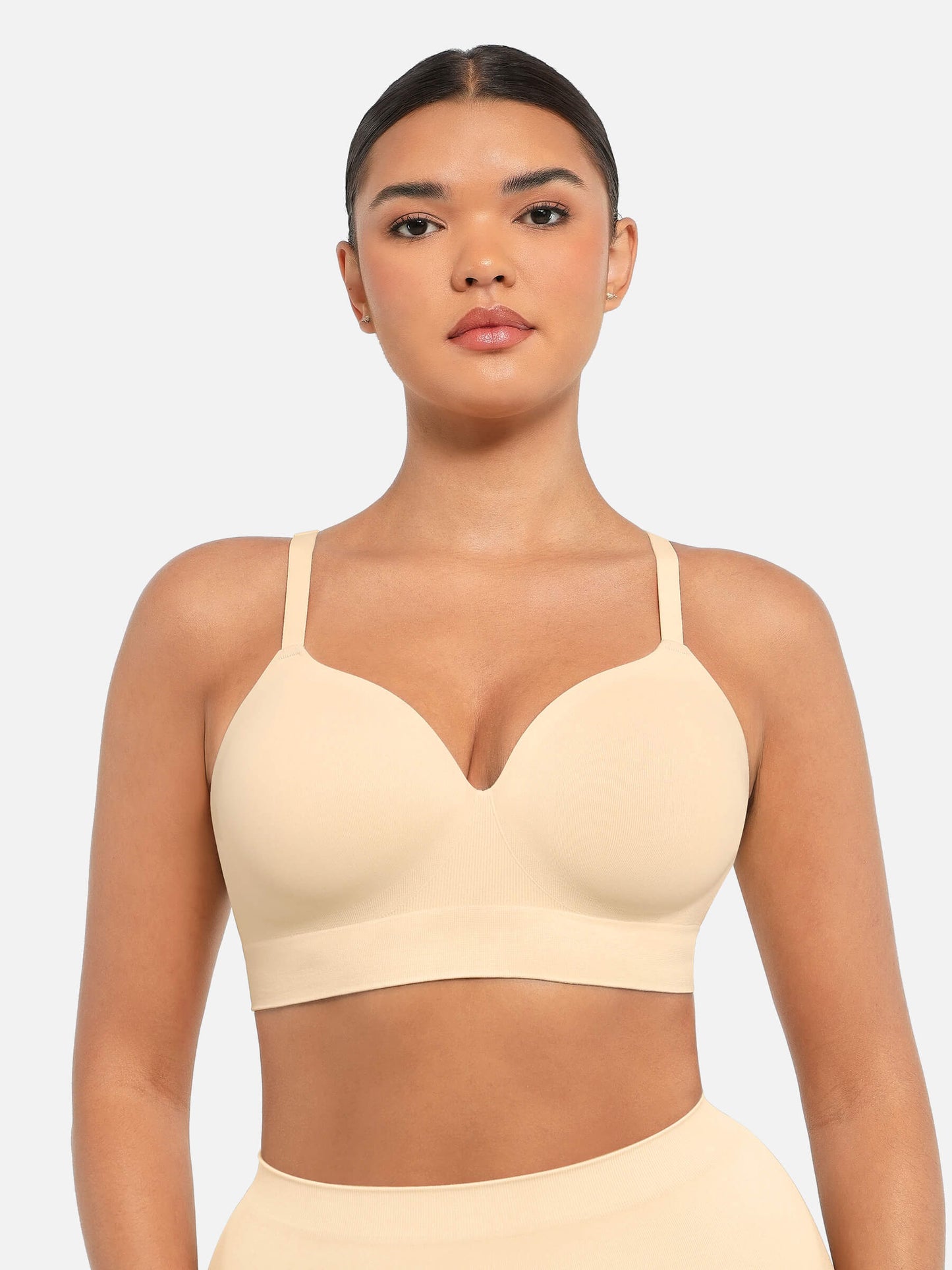 MyCurve Wireless Push-Up Seamless Full Coverage Bra Bundle