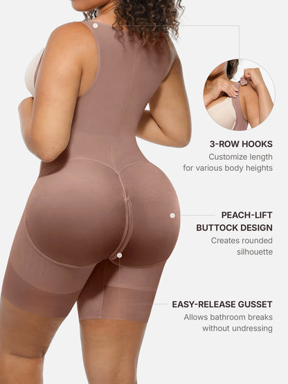 MyCurve U-Shaped Faja Tummy Control Butt Lift Bodysuit